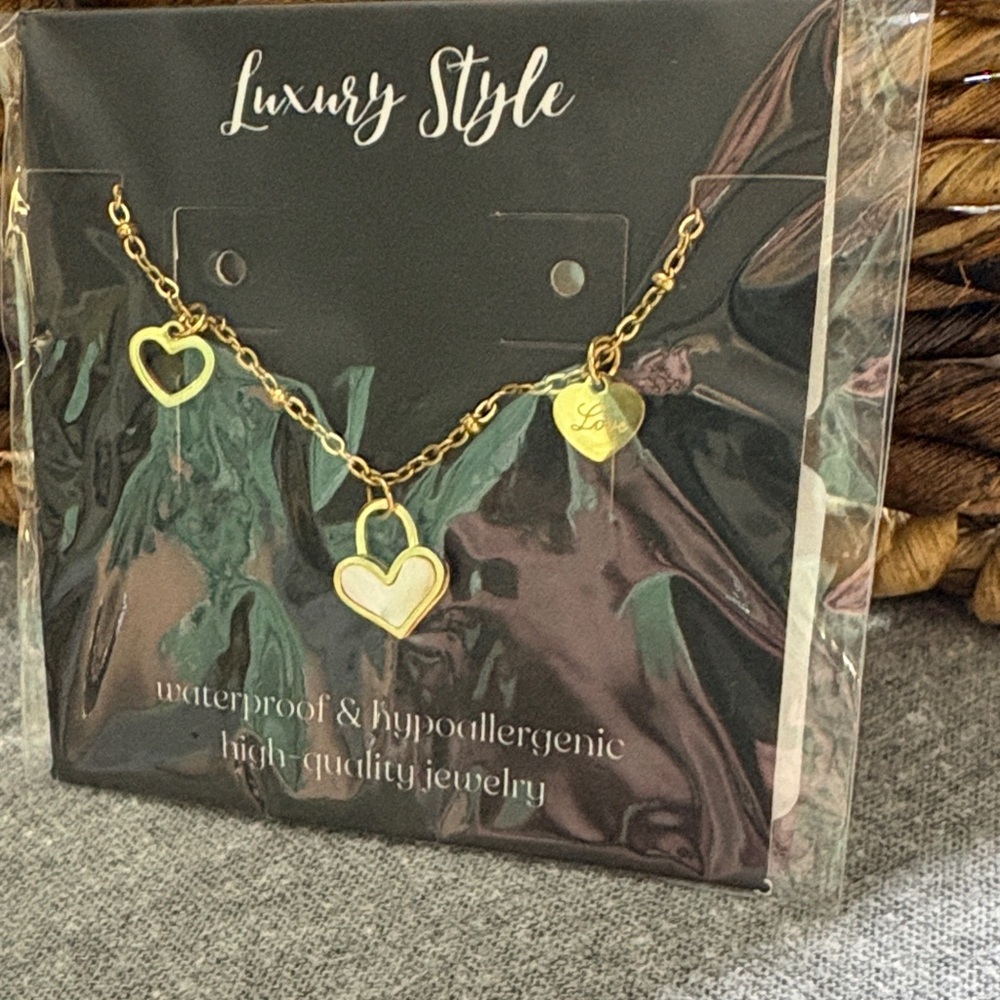 Gold Heart Necklace